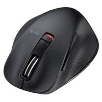 ELECOM BlueLEDマウス/握りの極み/Sサイズ/Bluetooth/5ボタン/ブラック (M-XGS10BBBK)画像