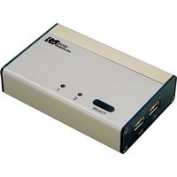 RATOC Systems パソコン自動切替器 USB接続 DVI・Audio対応(PC2台用) REX-230UDA (REX-230UDA)画像