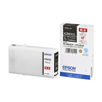 EPSON ICBK92Lビジネスインクジェット用 インクカートリッジL(ブラック) (ICBK92L)画像