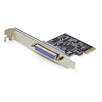 StarTech パラレル1ポート増設 PCI Expressインターフェースカード/SPP、ECP転送モード対応/パラレルポート搭載プリンター、スキャナー、プロッター対応/1x DB25 IEEE 1284準拠 PCIe拡張ボード/標準&ロープロファイル対応 (PEX1P2)画像