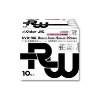 VICTOR VD-W120SD10 DVD-RW CPRM(1-2倍速)プリンタブルカラー5色 (VD-W120SD10)画像