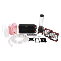 THERMALTAKE Pacific RL240 water cooling kit/DIY LCS/240mm DIY Liquid cooling system (CL-W063-CA00BL-A)画像