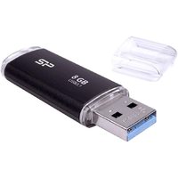 Silicon Power USBメモリ USB3.1 8GB キャップ式 B02シリーズ ブラック (SP008GBUF3B02V1K)画像