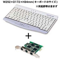 PLAT’HOME Mini KeyboardIII英語版 + CE-121F3バンドルセット (S/20040615_6)画像