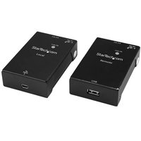 StarTech Cat5/Cat6接続1ポートUSB 2.0エクステンダー(延長器) 最大50m (USB2001EXTV)画像