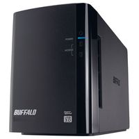 BUFFALO ミラーリング機能搭載 USB3.0用 外付けハードディスク 2ドライブモデル 4TB (HD-WL4TU3/R1J)画像