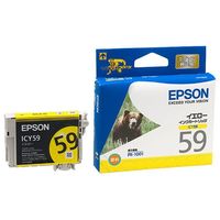 EPSON PX-1001用 インクカートリッジ(イエロー) ICY59 (ICY59)画像