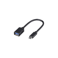 BUFFALO BSUAMC311015BK USB3.1 Gen1変換ケーブル 0.15m ブラック (BSUAMC311015BK)画像