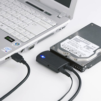 サンワサプライ SATA-USB3.0変換ケーブル USB-CVIDE3 (USB-CVIDE3)画像