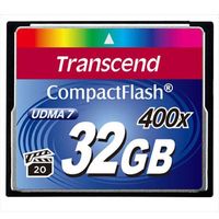 Transcend 32GB 400倍速CFカード TS32GCF400 (TS32GCF400)画像