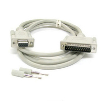 システムサコム CBL16C DOS/V9ピン用RS232Cクロスケーブル標準1.8m (CBL16C)画像