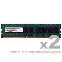 ADTEC ADS12800D-HE4GW DDR3-1600 UDIMM ECC 4GB 省電力 2枚組 (ADS12800D-HE4GW)画像