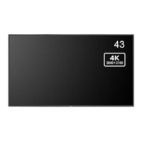 NEC 液晶ディスプレイ 43型/3840×2160/HDMI、DisplayPort/ブラック/スピーカー：あり (LCD-M431)画像