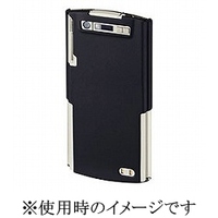 サンワサプライ ラバーコーティングハードカバー(MEDIAS WP用)ブラック PDA-ME4BK (PDA-ME4BK)画像