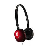 VICTOR ステレオヘッドホン レッド HA-S160-R (HA-S160-R)画像