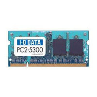 I.O DATA PC2-5300対応 増設DDR2 200ピン S.O.DIMM 1GB (SDX667-1G)画像