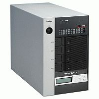 Logitec RAID6搭載 BOX型NAS 1TB LSV-6R1000/4B (LSV-6R1000/4B)画像