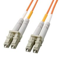 サンワサプライ 光ファイバケーブル1.5m HKB-LL5-01K (HKB-LL5-01K)画像