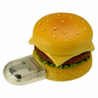 GREENHOUSE ファーストフードUSBフラッシュメモリ ハンバーガー GH-UFD1GF-HB (GH-UFD1GF-HB)画像
