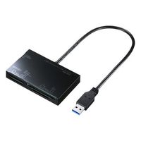 サンワサプライ USB3.0 カードリーダー (ADR-3ML35BK)画像