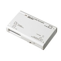 サンワサプライ USB2.0 マルチカードリーダライタ ホワイト ADR-MLT25W (ADR-MLT25W)画像