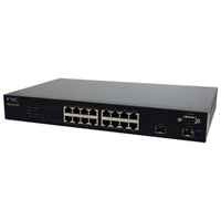 FXC 18ポート 10/100/1000Mbps SNMP付PoEスイッチ + 同製品SB5バンドル (FXC5218PE-ASB5)画像
