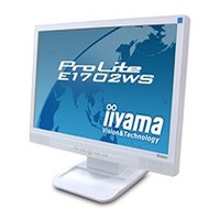 IIYAMA 17インチワイド液晶ディスプレイProLite E1702WS-W1(ホワイト) (PLE1702WS-W1)画像