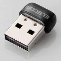 ELECOM WDC-433SU2M2BK 433Mbps USB無線超小型LANアダプター (WDC-433SU2M2BK)画像