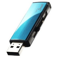 I.O DATA USB フラッシュメモリー「ToteBag Smart」4GB ターコイズブルー (TB-AT4G/B)画像