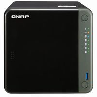 QNAP TS-453D/24TB-P 4×3.5inchドライブベイ 24TB搭載(HDD6TB×4個搭載) タワー型NAS (TS-453D/24TB-P)画像