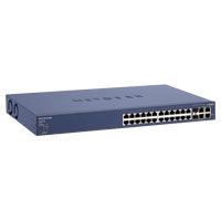 NETGEAR FS728TP 24ポート ファーストイ-サネットスマートスイッチ POE対応 (FS728TP-100AUS)画像