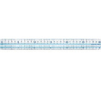 コクヨ GY-GBA111B 直線定規<まなびすと> 30cm 目盛り ブルー (GY-GBA111B)画像