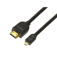 SONY HIGH SPEED HDMI マイクロ端子ケーブル 3m (DLC-HEU30A)画像