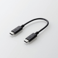 ELECOM スマートフォン用USBケーブル/USB(C-C)/認証品/1.0m/ブラック (MPA-CC10NBK)画像