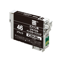 ELECOM エコリカ リサイクルインクカートリッジ/エプソン/ICBK46対応 (ECI-E46B)画像
